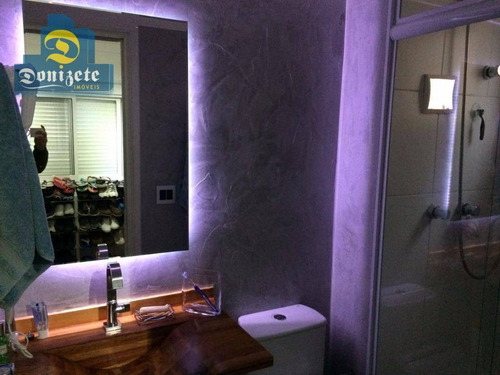 Imagem 14 de 21 de Cobertura À Venda, 163 M² Por R$ 1.290.000,01 - Campestre - Santo André/sp - Co1303