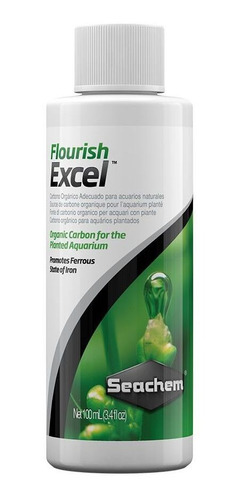 Seachem Flourish Excel 100ml -ideal Para Tu Acuario Plantado