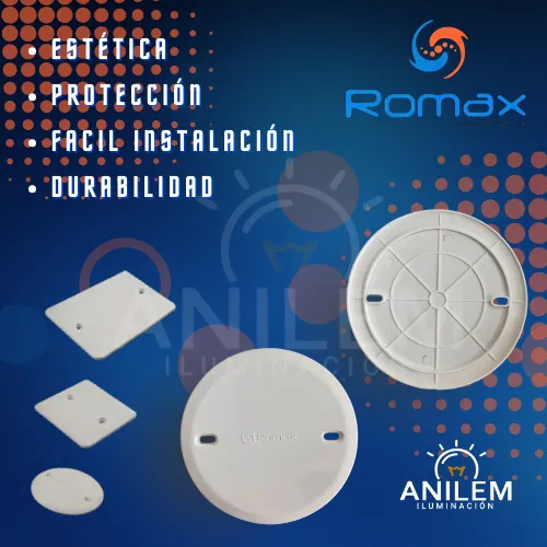 Pack X10 Tapa Ciega Rectangular Para Caja De Luz 11x7.5 Bco