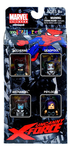 Minimates Marvel Universe Uncanny X Force 4 Pack