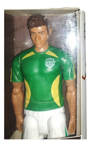 Neymar Jr Figura De Accion Futbol Mattel Fc Elite 30 Cms.