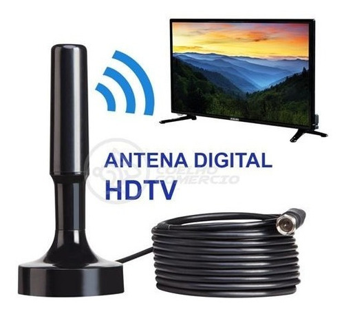 Imagem 2 de 4 de Antena Hd Para Tv Digital Interna/externa