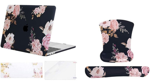 Funda Macbook Pro 13 (2016-2020), Rigida/plastico/floral