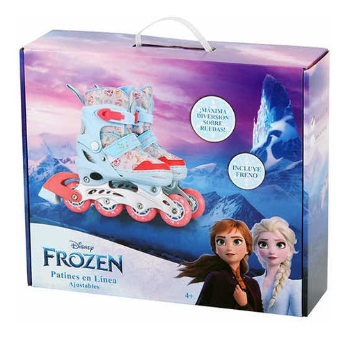 Patines De Frozen Ajustables Desde La Talla 31 A 34