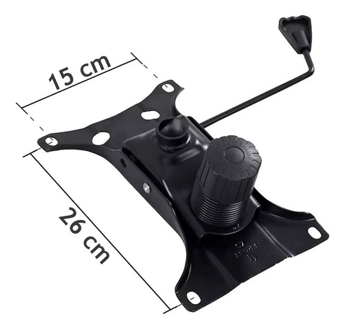 Repuesto Silla Gamer Plato Con Palanca Reclinable Y Ajuste