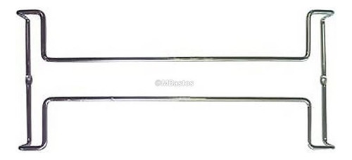 Porta Taças Fixo Cromado 298mm Suporte Para Taças Reto Jomer