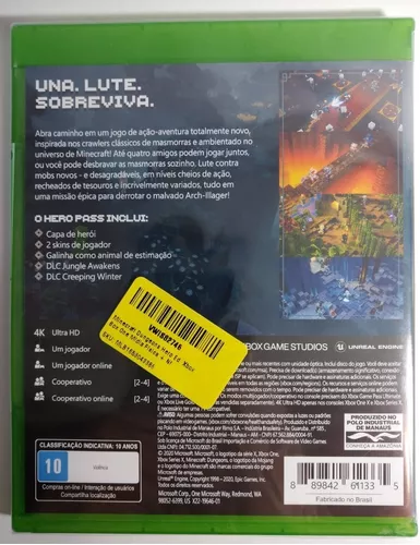 Gameteczone Jogo Xbox One Minecraft Dungeons Hero Edition - Mojang Stu -  Gameteczone a melhor loja de Games e Assistência Técnica do Brasil em SP