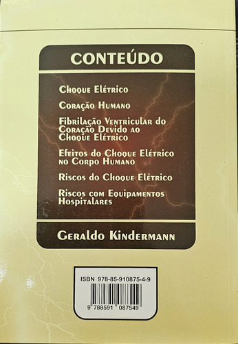 Choque Eletrico - Geraldo Kindermann, 4 Edição - Modificada E Ampliada (Usado)