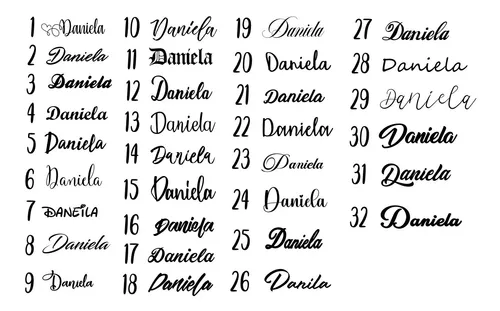 Collar Nombre Personalizado Daniela