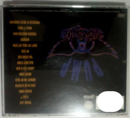 4 Cd Aerosmith: Just Push Play+ Pump+ Nine Lives+ Honkin' On (Usado)