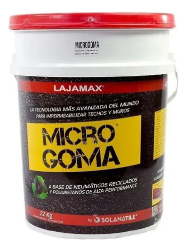 Membrana Impermeabilizante Microgoma 22 Kg Para Piso Y Pared