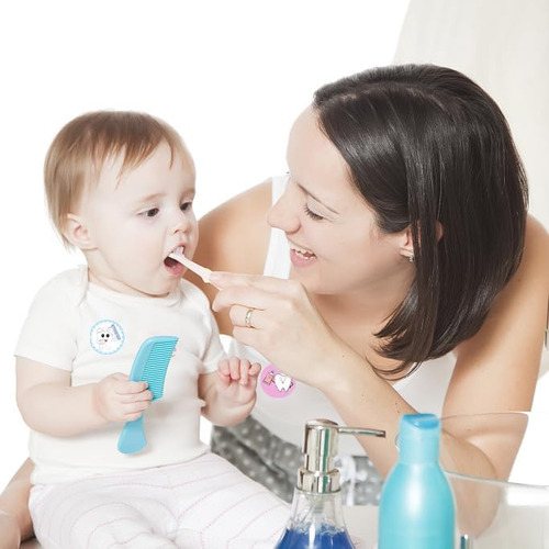 Pibipaid 500 Pegatinas En Rollo De Dientes, Para Protección