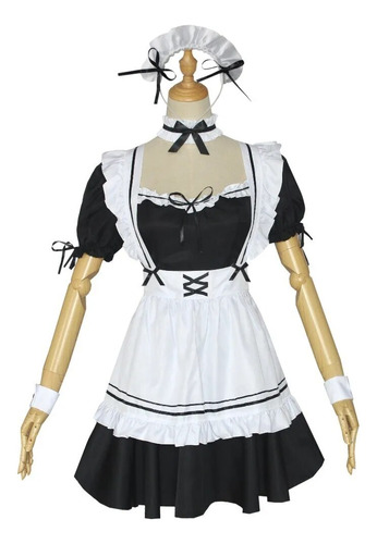 Vestido De Cosplay Anime Miracle Nikki Cafe Maid Para Hallow