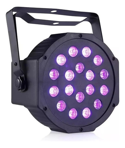 Luz Proton 36 Led Ultra Violeta Dmx Audioritmico Manual