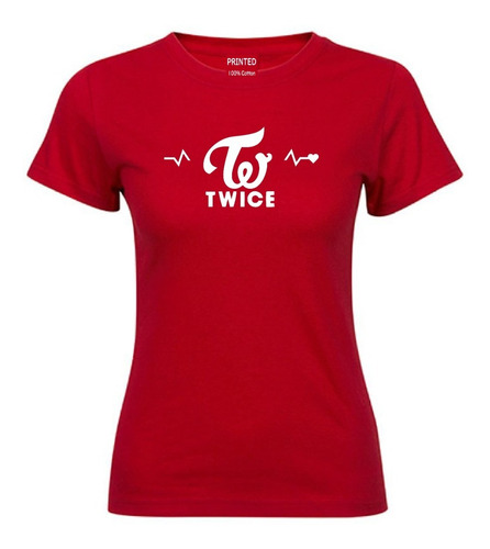 Imagen 1 de 2 de Polera Mujer Estampada Twice