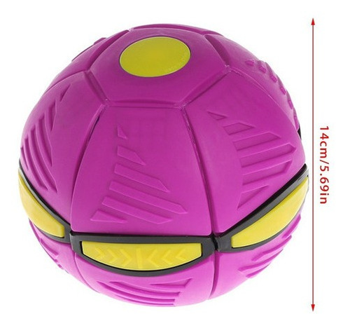 2pcs Bola Mágica Que Se Transforma Em Um Disco Voador E Uma