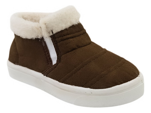 Bota Niña Invierno Gamuza Cómodas