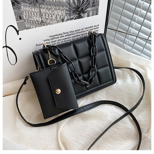 Set 2 Bolsa Mujer Bandolera Monedero Cartera Crossbody