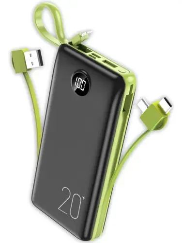 Carregador Portatil Power Bank 20000mah Universal Celular Cor