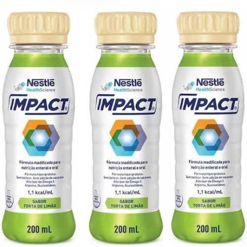 Impact Nestlé Kit C/3 (escolha O Sabor)  Promoção Aproveitem