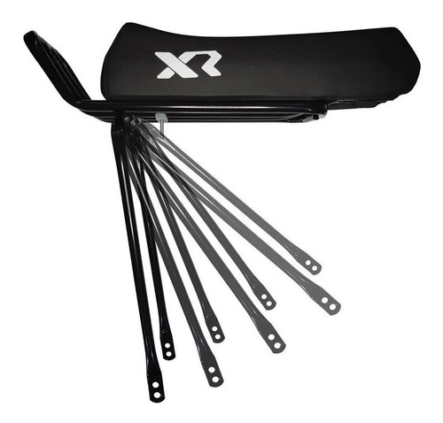 Bicicleta motorizada Banco Caloi Xr Mobilete Garupa Rabetão, color negro
