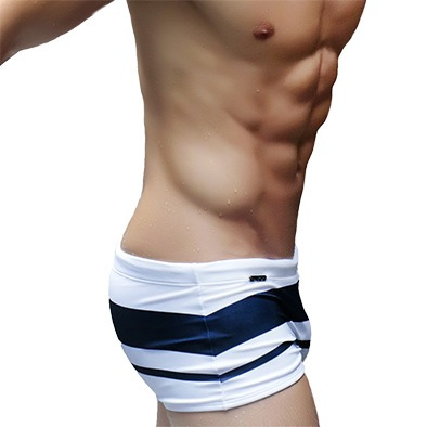 Imagem 3 de 4 de Sunga Boxer Two Lines Grigo Collection