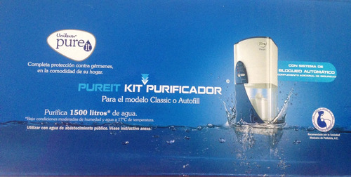 Kit De Repuesto Pureit Classic 9 L / Autofill 18 L, Envío Gr