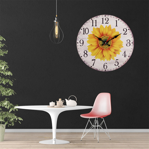 Reloj De Pared Para Cocina, Funciona Con Pilas, Grande, Fáci