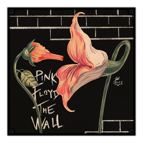 #476 - Cuadro Vintage 30 X 30 - Pink Floyd The Wall Poster 