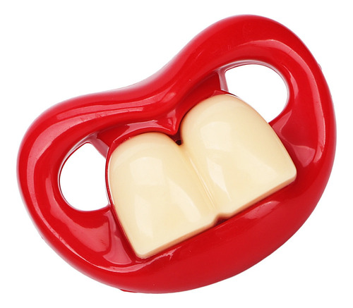4×saf Chupeta Infantil Divertida Em Forma Bucktooth