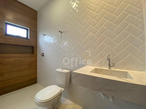 Casa À Venda, 190 M² Por R$ 980.000,00 - Condomínio Terras Alpha Anápolis - Anápolis/go - Ca0652