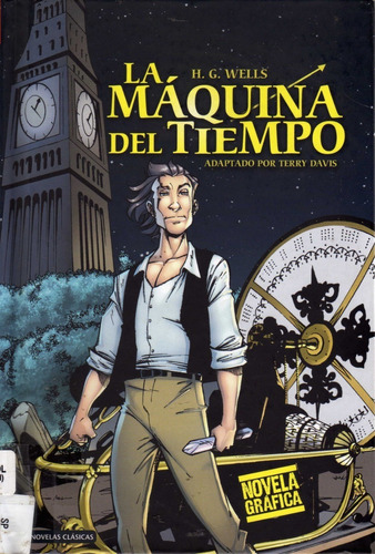 La Máquina Del Tiempo. Novela Gráfica. H G Wells Tapas Duras