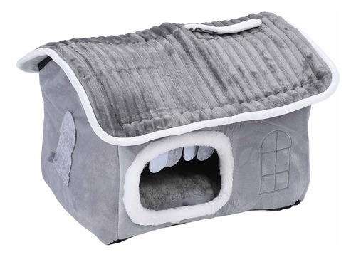 Casinha De Gato Com Isolamento Térmico Grey S, Removível Par