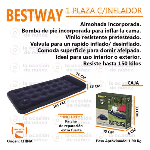 Colchón Inflable Bestway Tamaño Full – Do it Center