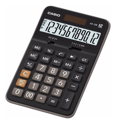 Calculadora De Escritorio Casio Ax-12b Local