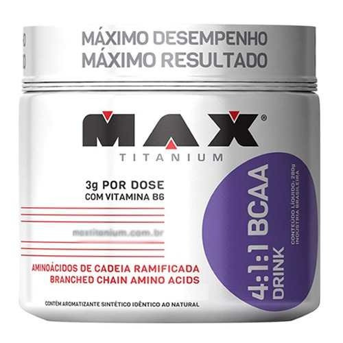 Bcaa Drink Em Pó 4:1:1 - 280g - Max Titanium