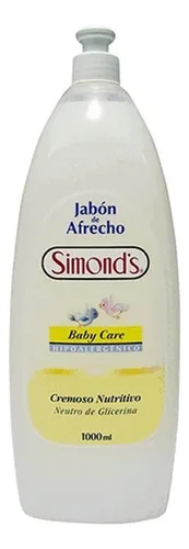 Jabón Líquido Simond's De Afrecho Para Bebé 1 L