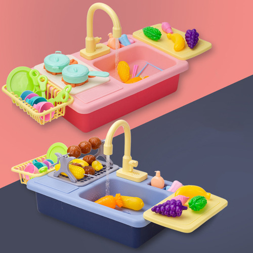 1 Juego De Juguetes Para Lavar Platos, Juego De Simulación D