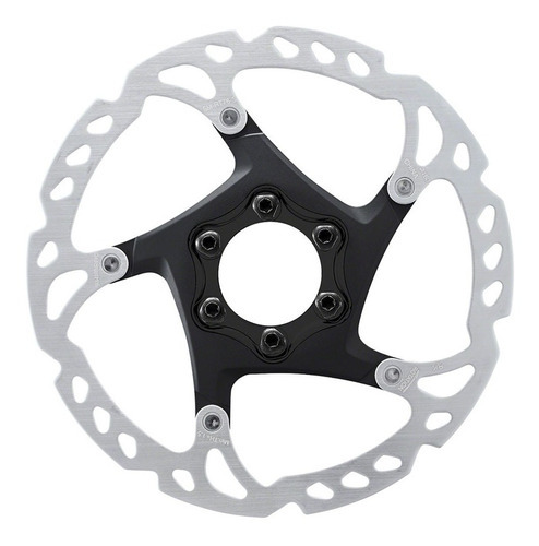 Disco Rotor Shimano Deore Xt Sm-rt76, 160mm Color Plateado