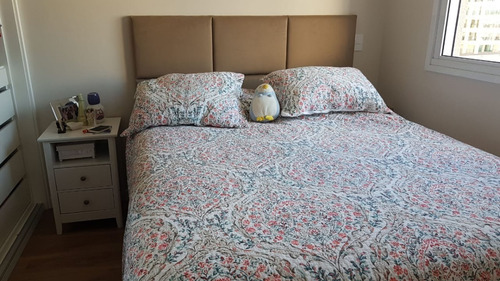 Imagem 1 de 7 de Cabeceira Cama Box Casal Padrão 1.40 Linho