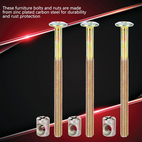 Tornillos Con Cabeza De Botón Hexagonal For Muebles, Tornil