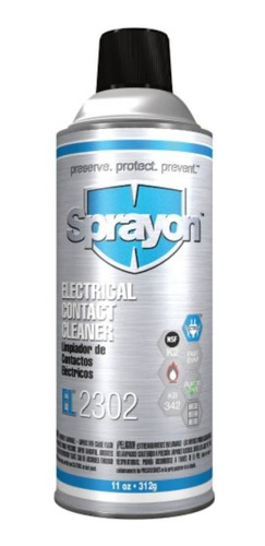 Sprayon El2302 Electrical Contact Cleaner