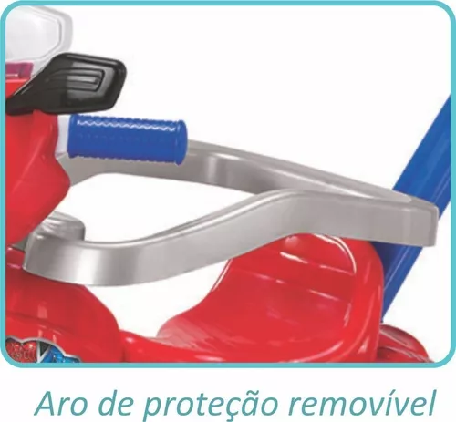 Velotrol Empurrador Menino M-patrol Motinha Infantil Cor Colorido