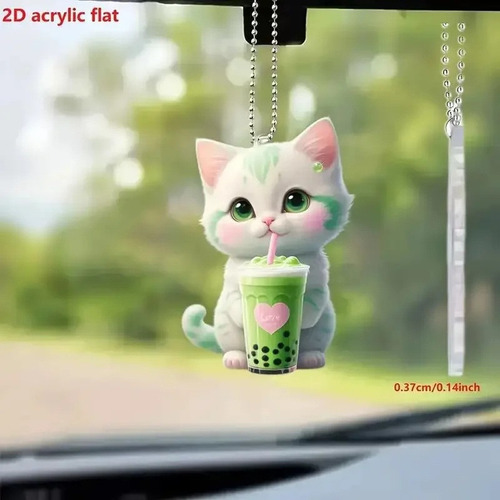 Espelho Retrovisor Pendurado Decoração De Carro