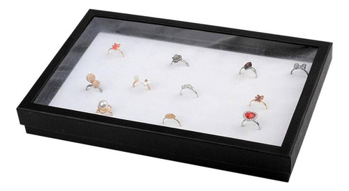 2xrings Display Box 36 Slot Con Tapa Transparente Vitrina