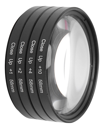 Filtro Macro De Vidrio Óptico De Primer Plano +1 +2 +4 +10 K
