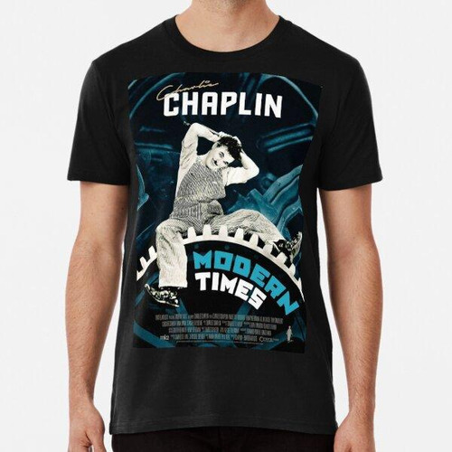 Remera Tiempos Modernos De Charlie Chaplin Póster De La Pelí