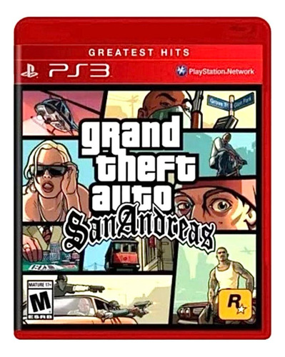 Gta Grand Theft Auto San Andreas Ps3 Fisico HITS