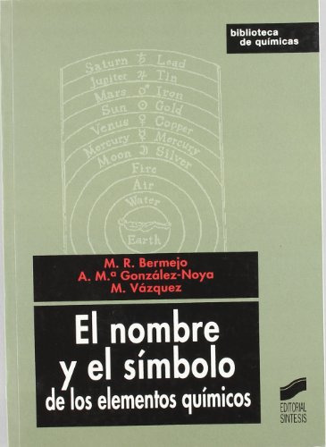Libro El Nombre Y El Símbolo De Los Elementos Químicos De M