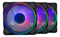 Comprar Kit 3 Coolers 120mm Radiant X3 - Led Rgb - Preto - One Power